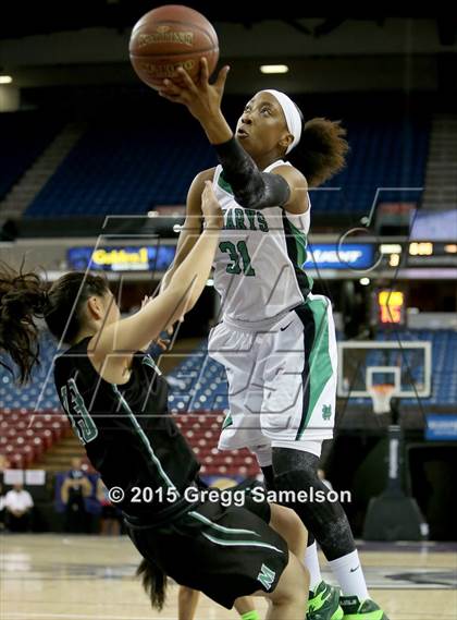 Thumbnail 1 in St. Mary's vs Miramonte (CIF NorCal Regional Open Division Final) photogallery.