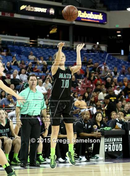Thumbnail 2 in St. Mary's vs Miramonte (CIF NorCal Regional Open Division Final) photogallery.