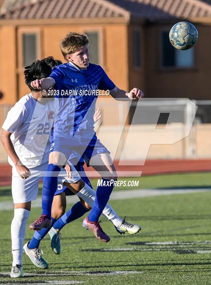 Thumbnail 2 in Mountain View vs Dobson (Coyote Classic Tournament) photogallery.
