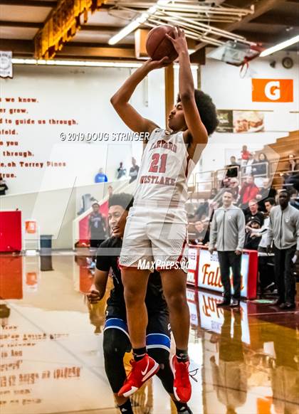 Thumbnail 1 in Harvard-Westlake vs. Capital Christian (Torrey Pines Holiday Classic) photogallery.