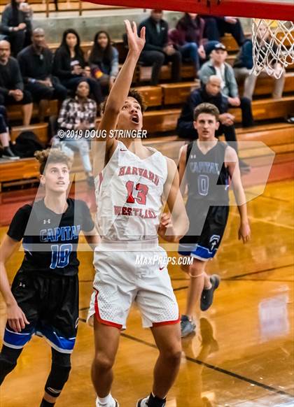 Thumbnail 2 in Harvard-Westlake vs. Capital Christian (Torrey Pines Holiday Classic) photogallery.