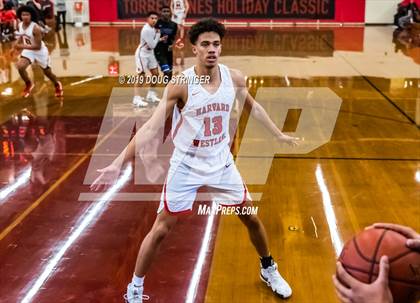 Thumbnail 3 in Harvard-Westlake vs. Capital Christian (Torrey Pines Holiday Classic) photogallery.