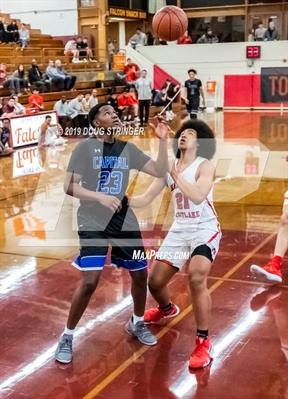 Thumbnail 1 in Harvard-Westlake vs. Capital Christian (Torrey Pines Holiday Classic) photogallery.
