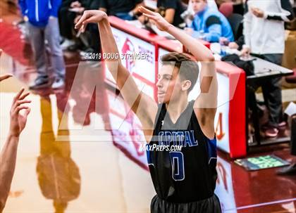 Thumbnail 3 in Harvard-Westlake vs. Capital Christian (Torrey Pines Holiday Classic) photogallery.