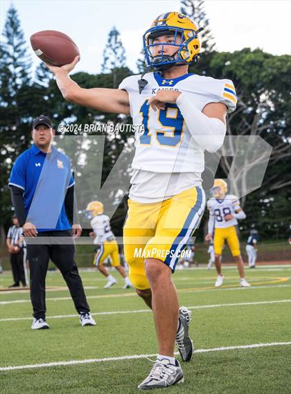 Thumbnail 2 in Kaiser vs. Kamehameha Maui (HHSAA Division 2 Final) photogallery.