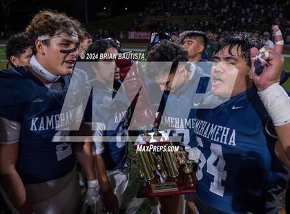Thumbnail 3 in Kaiser vs. Kamehameha Maui (HHSAA Division 2 Final) photogallery.