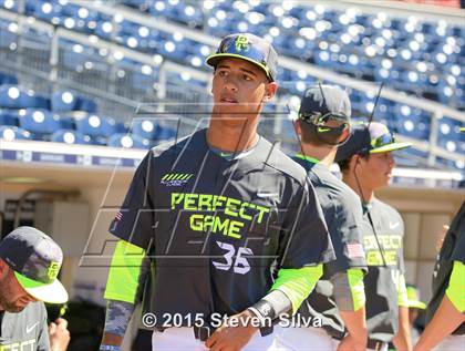 Thumbnail 2 in Perfect Game All-American Classic (East vs. West) photogallery.