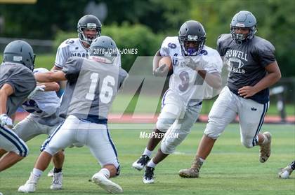 Thumbnail 2 in Howell vs Old Bridge (Scrimmage) photogallery.