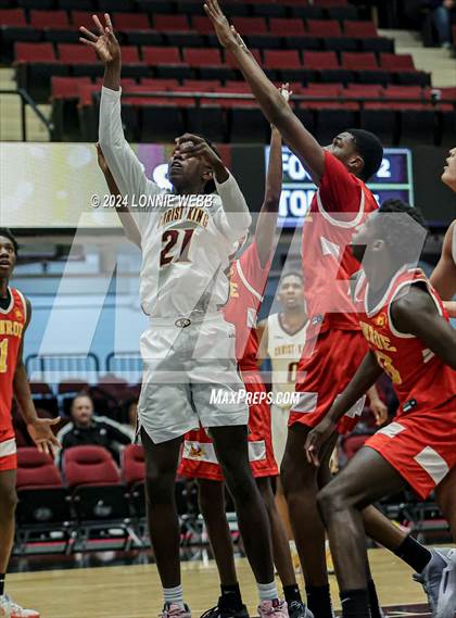 Thumbnail 2 in Christ the King vs James Monroe (Public vs Catholic Hoops Showdown) photogallery.