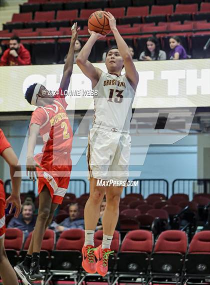 Thumbnail 2 in Christ the King vs James Monroe (Public vs Catholic Hoops Showdown) photogallery.