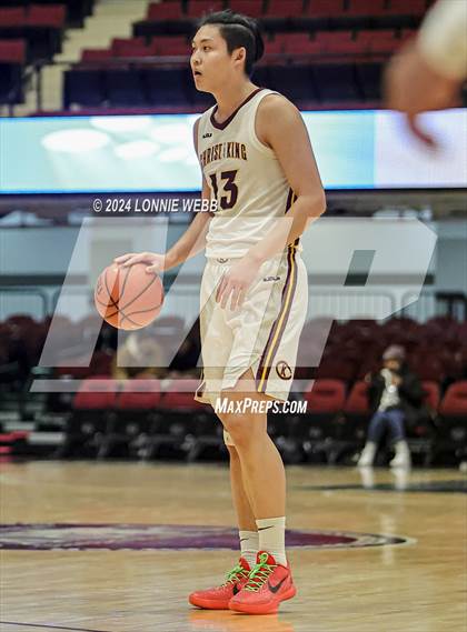 Thumbnail 3 in Christ the King vs James Monroe (Public vs Catholic Hoops Showdown) photogallery.