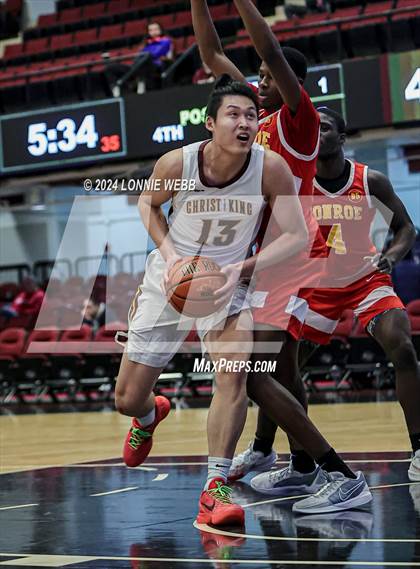 Thumbnail 3 in Christ the King vs James Monroe (Public vs Catholic Hoops Showdown) photogallery.
