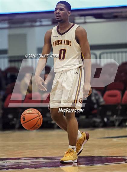 Thumbnail 1 in Christ the King vs James Monroe (Public vs Catholic Hoops Showdown) photogallery.