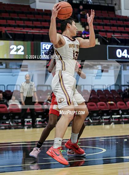 Thumbnail 1 in Christ the King vs James Monroe (Public vs Catholic Hoops Showdown) photogallery.
