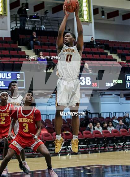 Thumbnail 3 in Christ the King vs James Monroe (Public vs Catholic Hoops Showdown) photogallery.