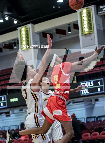 Thumbnail 2 in Christ the King vs James Monroe (Public vs Catholic Hoops Showdown) photogallery.