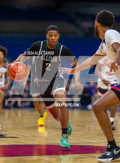 Thumbnail 1 in Veterans Memorial vs Ellison (UIL 5A Basketball Semifinal) photogallery.