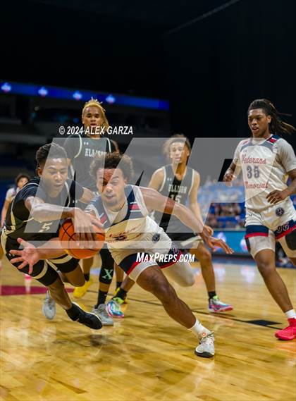 Thumbnail 2 in Veterans Memorial vs Ellison (UIL 5A Basketball Semifinal) photogallery.