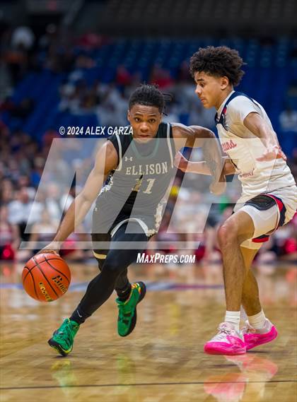Thumbnail 3 in Veterans Memorial vs Ellison (UIL 5A Basketball Semifinal) photogallery.