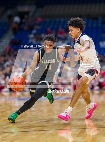 Thumbnail 1 in Veterans Memorial vs Ellison (UIL 5A Basketball Semifinal) photogallery.