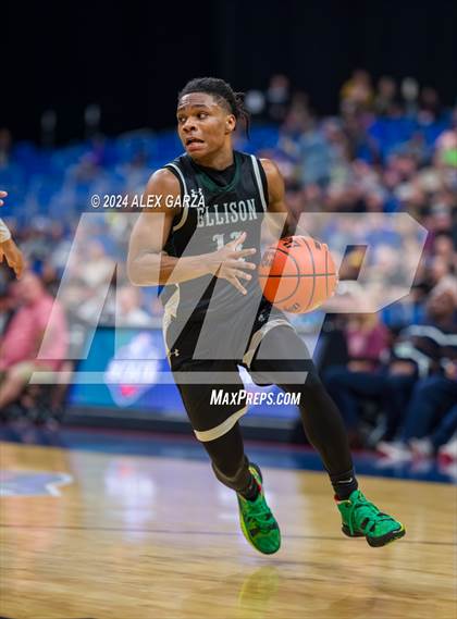 Thumbnail 2 in Veterans Memorial vs Ellison (UIL 5A Basketball Semifinal) photogallery.