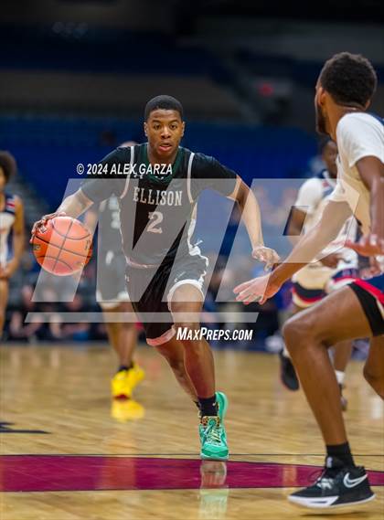 Thumbnail 3 in Veterans Memorial vs Ellison (UIL 5A Basketball Semifinal) photogallery.