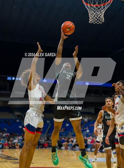 Thumbnail 2 in Veterans Memorial vs Ellison (UIL 5A Basketball Semifinal) photogallery.