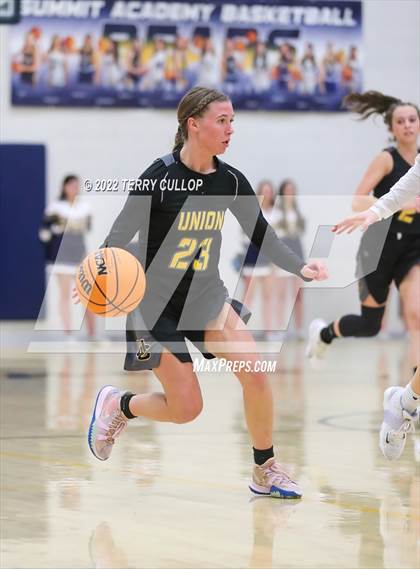 Thumbnail 2 in Union @ Summit Academy (UHSAA 3A Second Round) photogallery.