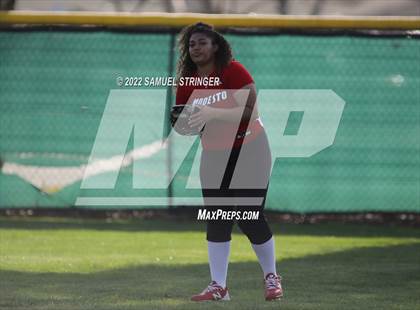 Thumbnail 1 in Central Catholic vs. Modesto (Ceres Softball Tournament) photogallery.