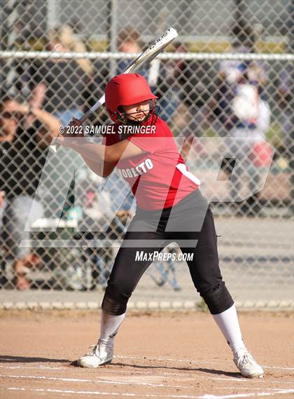 Thumbnail 2 in Central Catholic vs. Modesto (Ceres Softball Tournament) photogallery.
