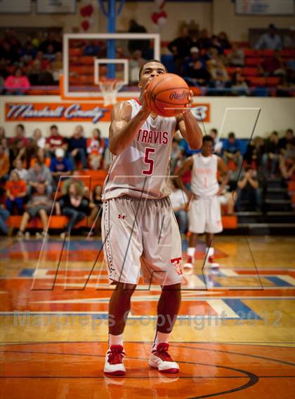 Thumbnail 1 in Ballard vs. Fort Bend Travis (Marshall County Hoopfest) photogallery.
