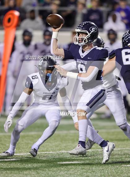 Thumbnail 1 in Little Rock Christian Academy vs. Greenwood (AAA 6A Final) photogallery.