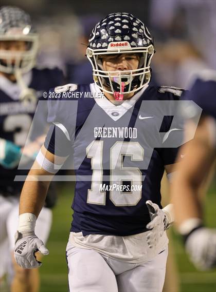Thumbnail 2 in Little Rock Christian Academy vs. Greenwood (AAA 6A Final) photogallery.