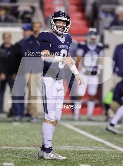 Thumbnail 1 in Little Rock Christian Academy vs. Greenwood (AAA 6A Final) photogallery.
