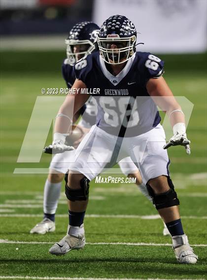 Thumbnail 1 in Little Rock Christian Academy vs. Greenwood (AAA 6A Final) photogallery.