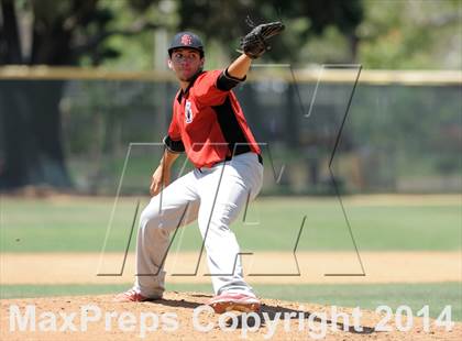 Thumbnail 3 in Tustin @ Orange Lutheran (Game 1) photogallery.