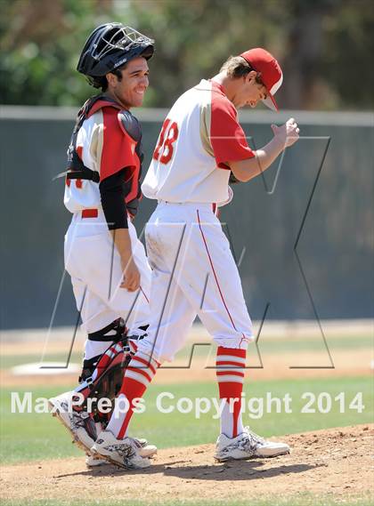 Thumbnail 2 in Tustin @ Orange Lutheran (Game 1) photogallery.