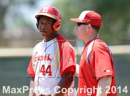 Thumbnail 3 in Tustin @ Orange Lutheran (Game 1) photogallery.