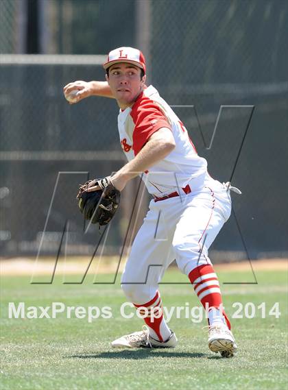 Thumbnail 3 in Tustin @ Orange Lutheran (Game 1) photogallery.