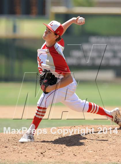 Thumbnail 1 in Tustin @ Orange Lutheran (Game 1) photogallery.