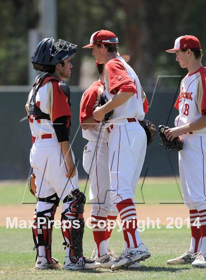 Thumbnail 3 in Tustin @ Orange Lutheran (Game 1) photogallery.