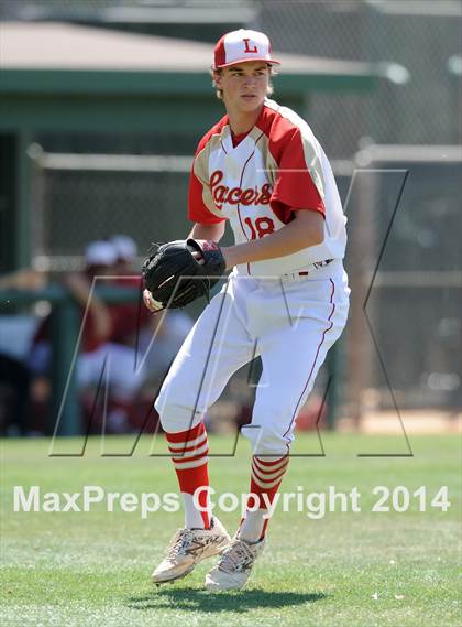 Thumbnail 3 in Tustin @ Orange Lutheran (Game 1) photogallery.