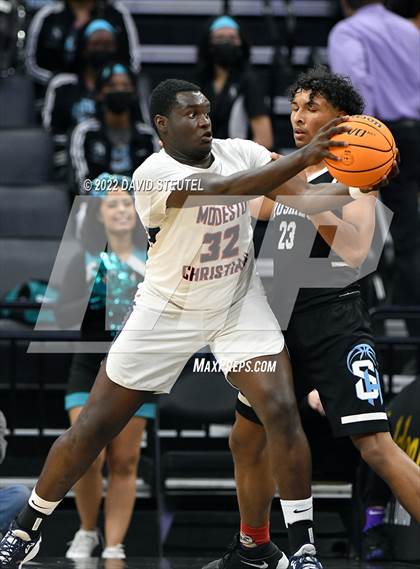 Thumbnail 3 in Modesto Christian vs. Sheldon (CIF SJS D1 Final) photogallery.