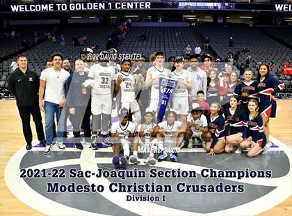 Thumbnail 1 in Modesto Christian vs. Sheldon (CIF SJS D1 Final) photogallery.