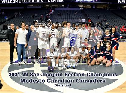 Thumbnail 3 in Modesto Christian vs. Sheldon (CIF SJS D1 Final) photogallery.