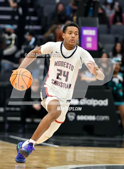 Thumbnail 1 in Modesto Christian vs. Sheldon (CIF SJS D1 Final) photogallery.