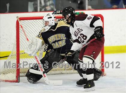 Thumbnail 3 in Notre Dame-Fairfield vs. North Haven (CIAC Division I  Qualifying Round) photogallery.
