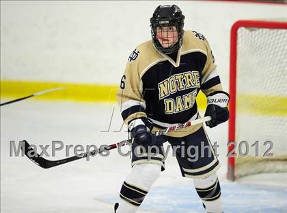 Thumbnail 2 in Notre Dame-Fairfield vs. North Haven (CIAC Division I  Qualifying Round) photogallery.