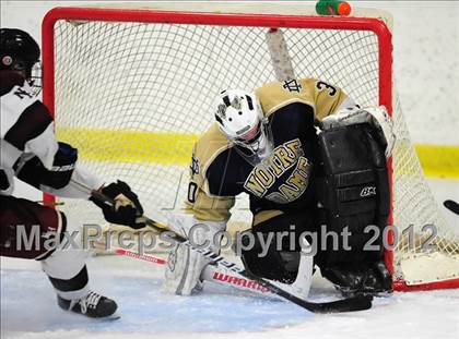 Thumbnail 3 in Notre Dame-Fairfield vs. North Haven (CIAC Division I  Qualifying Round) photogallery.