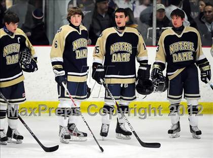 Thumbnail 2 in Notre Dame-Fairfield vs. North Haven (CIAC Division I  Qualifying Round) photogallery.